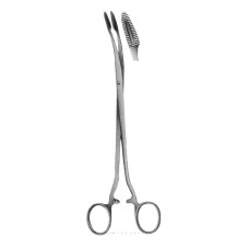 Sponge & Dessing Forceps Curved 21cm